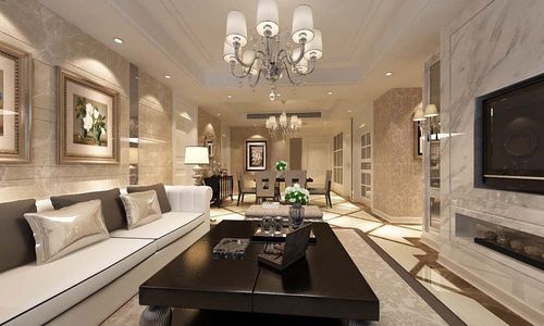 奢华欧式风格经典住宅艺术装饰设计室内设计效果图实景图欧式风格住宅